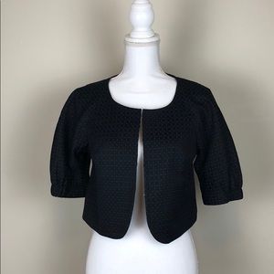Ann Taylor LOFT Front Clasp Bolero Jacket Size XS